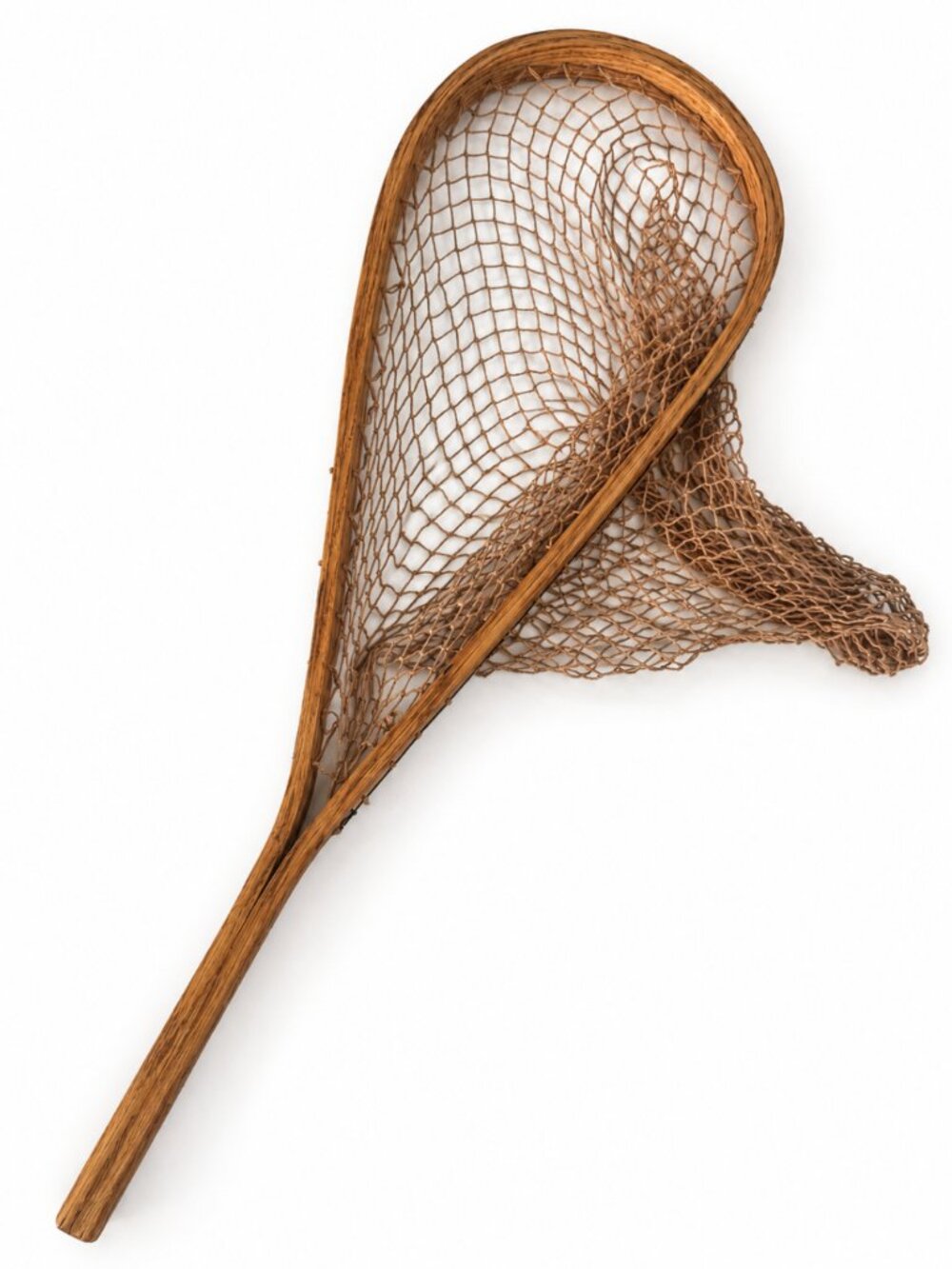 Wooden Fishing Net – Rustic Cottage Decor